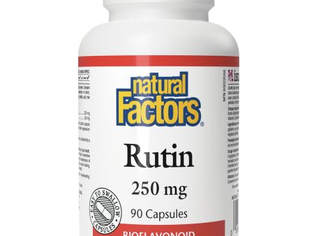 Natural Factors Rutin 250mg 90s Hot on Sale