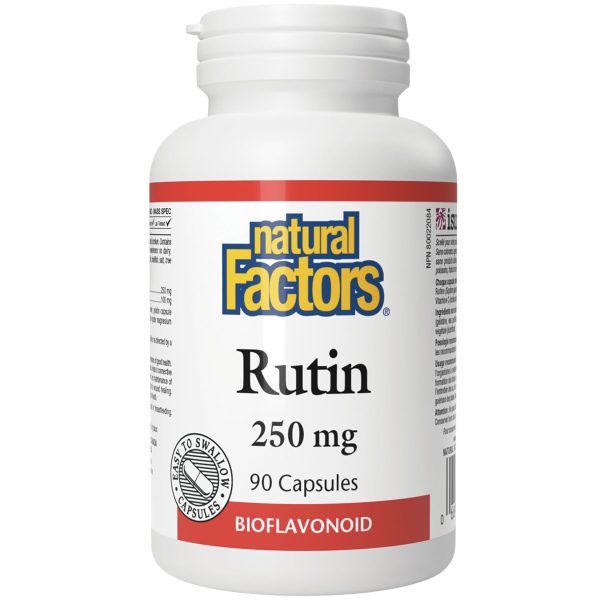 Natural Factors Rutin 250mg 90s Hot on Sale