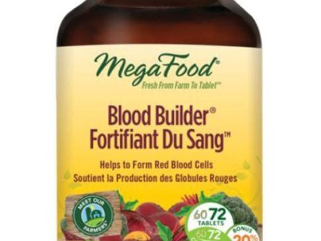 MegaFood Blood Builder 72s Bonus (60s + 12s) For Cheap