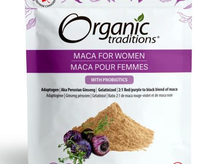 Organic Traditions Maca for Women with Probiotics 150g For Cheap