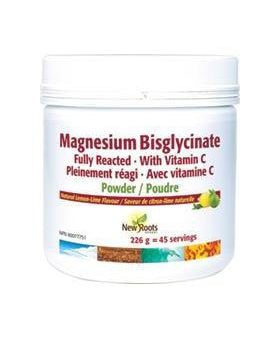 New Roots Magnesium Bisglycinate - Lemon-Lime Flavour 226g Supply