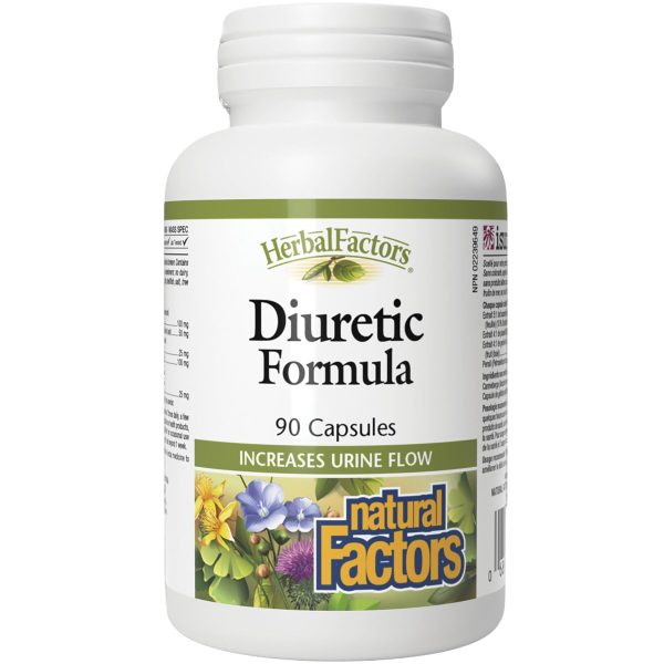 Natural Factors Diuretic Formula 90s Hot on Sale