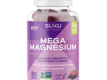 SUKU Magnesium Bisglycinate 60 Gummies Online Hot Sale