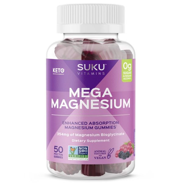 SUKU Magnesium Bisglycinate 60 Gummies Online Hot Sale