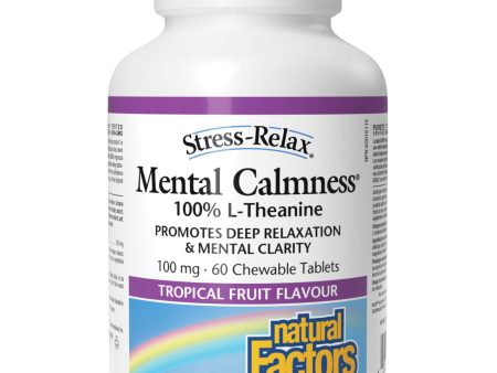 Natural Factors Mental Calmness 60s For Discount