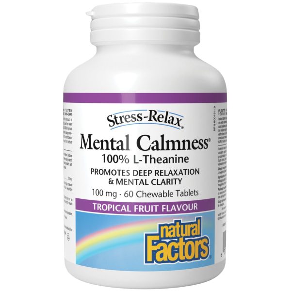 Natural Factors Mental Calmness 60s For Discount