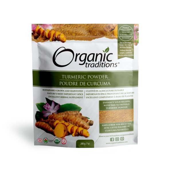 Organic Traditions Organic Turmeric Powder 200g Cheap