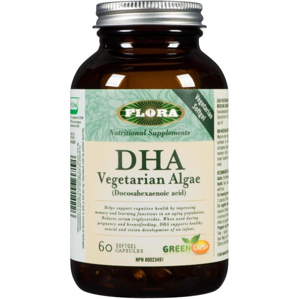 Flora DHA Vegetarian Algae 60s Online now