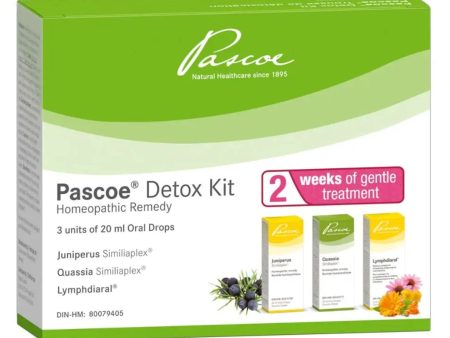 Pascoe Detox Kit 3 x 20ml Hot on Sale