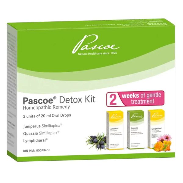 Pascoe Detox Kit 3 x 20ml Hot on Sale