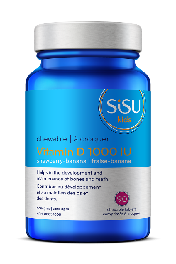 SiSU Kid s Vitamin D Chewable Banana Strawberry Flavour 90s For Discount