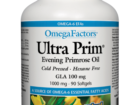 Natural Factors Ultra Prim Evening Primrose Oil 1000 mg 90s For Cheap