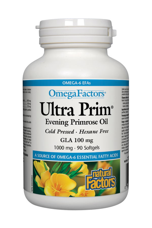 Natural Factors Ultra Prim Evening Primrose Oil 1000 mg 90s For Cheap