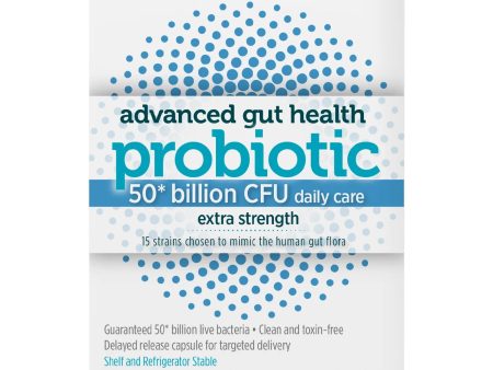 Genuine Health Advanced Gut Health Extra-Strength Probiotic 50 Billion CFU 30s For Cheap