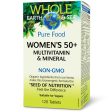 Whole Earth & Sea Women s 50+ Multivitamin & Mineral 120s Fashion