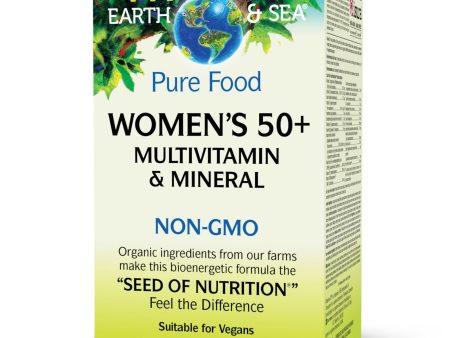 Whole Earth & Sea Women s 50+ Multivitamin & Mineral 120s Fashion