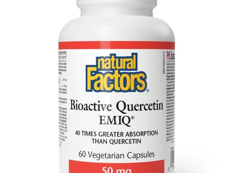 Natural Factors Bioactive Quercetin EMIQ 60s Online now