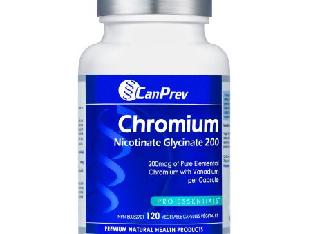 CanPrev Chromium Nicotinate Glycinate 200mcg 120s Fashion