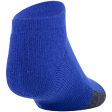 Under Armour Socks - Adult UA Performance Tech No Show 3PK Fashion