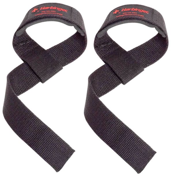 Harbinger Padded Cotton Lifting Straps 21  Discount