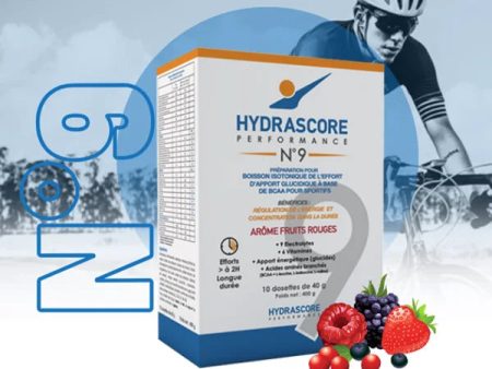 HYDRASCORE N°9 Sticks (10x40g) - Fruits Rouges For Sale