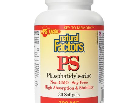 Natural Factors PS Phosphatidylserine 100mg 30s Discount