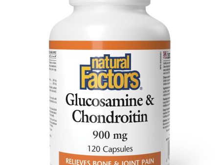 Natural Factors Glucosamine & Chondroitin 900 mg 120s Hot on Sale