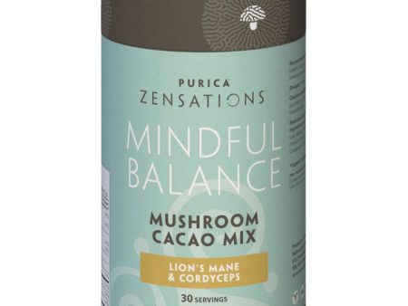 Purica Zensations Mindful Balance Mushroom Cacao Mix 150g Fashion