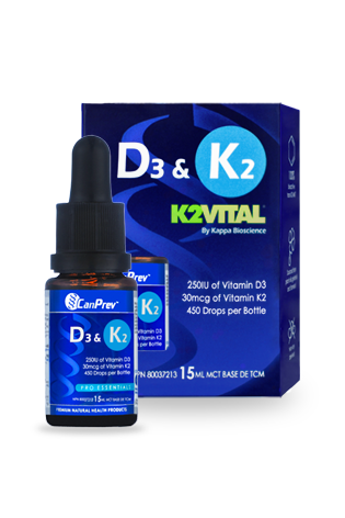 CanPrev Pro D3 & K2 Drops 15ml Online now