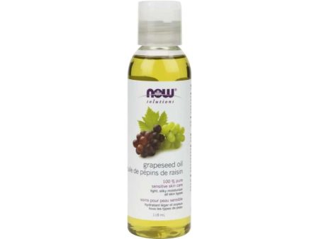 Now 100% Pure Grapeseed Oil 118mL Online Sale