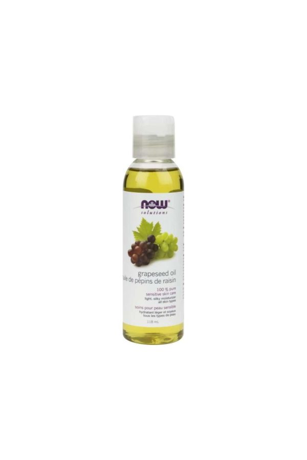 Now 100% Pure Grapeseed Oil 118mL Online Sale