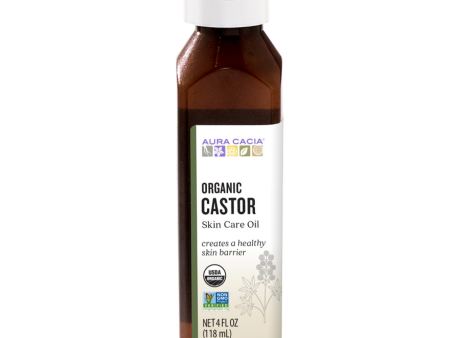 Aura Cacia Castor Oil 118ml on Sale