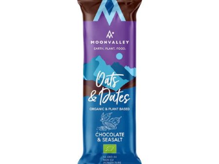 Oats & Dates Organic Energy Bar (50g) - Chocolate & Seasalt Cheap