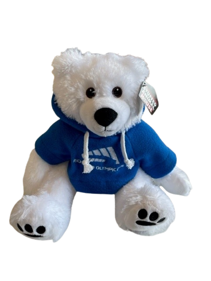 SAH 12  Cuddle Critter Polar Bear w Richmond Olympic Oval Hoodie Online now