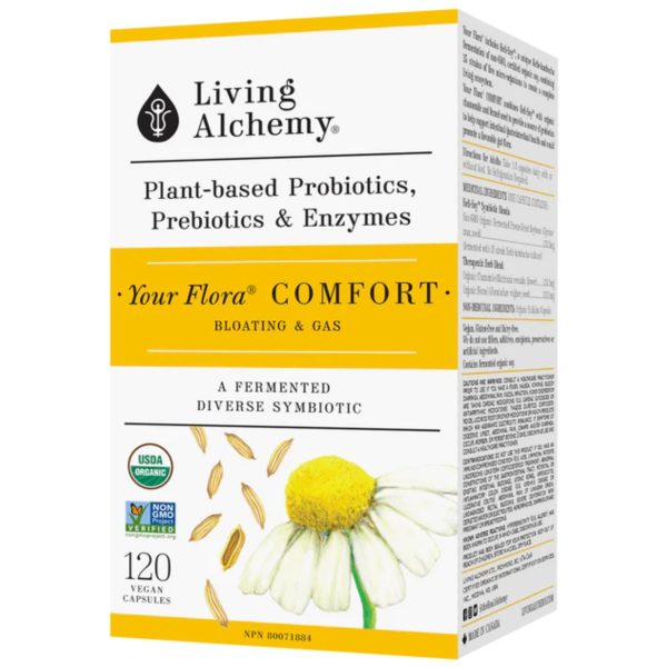 Living Alchemy Your Flora Probiotic Comfort 60s Hot on Sale