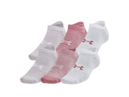 Under Armour Socks - Women s Essential Light Weight No Show - 6PK Online now