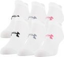 Under Armour Socks - Women s Light Weight No Show 6 Pack Fashion