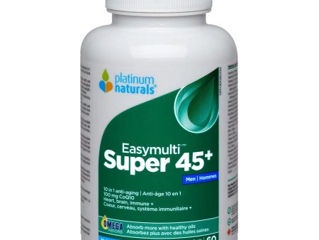 Platinum Naturals Super Easymulti 45+ for Men 60s Sale