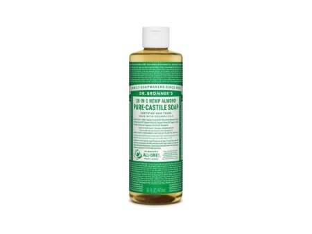 Dr Bronner s Castile Soap Almond 473ml Cheap