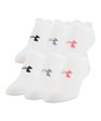 Under Armour Socks - Youth Essential Light Weight No Show 6 Pack Discount