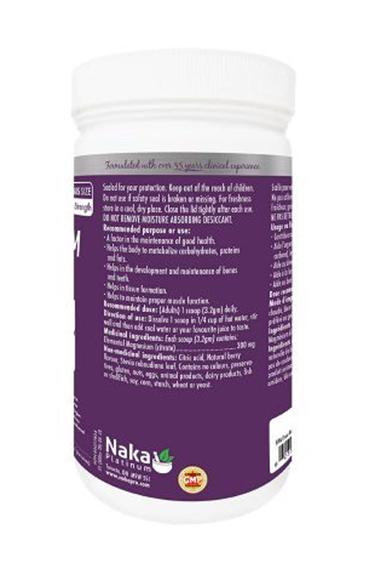 Naka Plat Magnesium Citrate Calming 300g Bonus Size (250 + 50 Free) Online Hot Sale