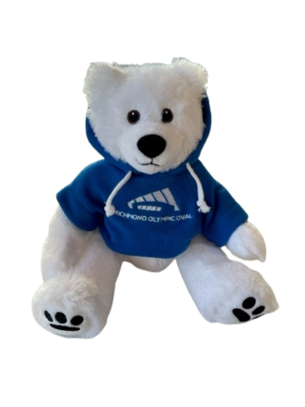 SAH 12  Cuddle Critter Polar Bear w Richmond Olympic Oval Hoodie Online now