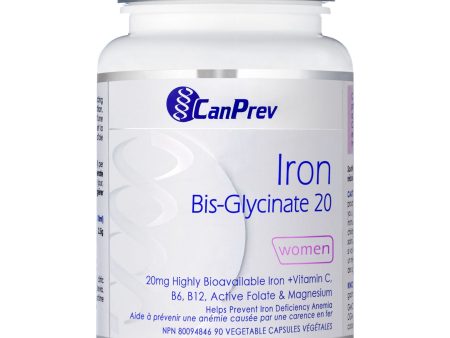 CanPrev Iron Bis-Glycinate 20 90s Online Hot Sale