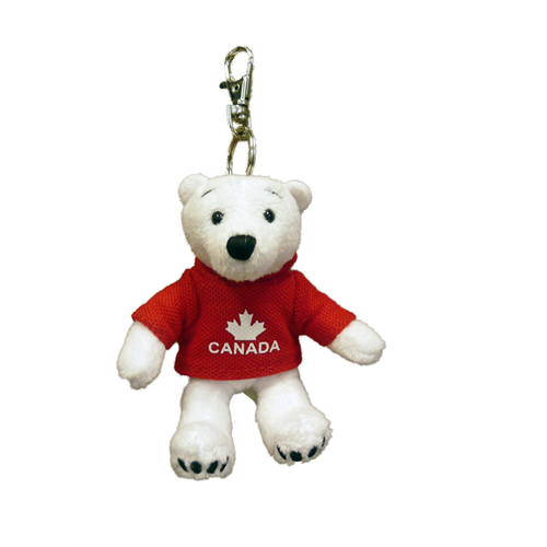 SAH Zipper Pull - Bear with Canada Red Sweater Online