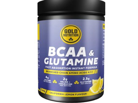 BCAA & Glutamine Powder (300g) - Lemon-Lime Online Sale