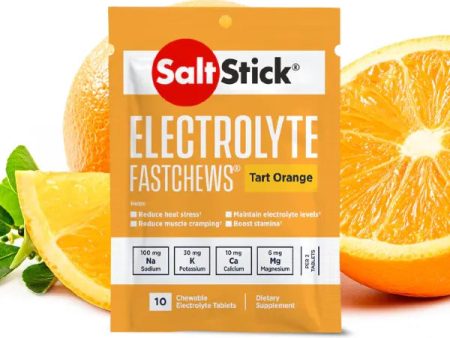 SaltStick FastChews (10 Tablets) - Orange Supply