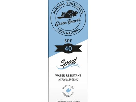 Green Beaver Natural Mineral Sunscreen Lotion SPF 40 90mL Sale