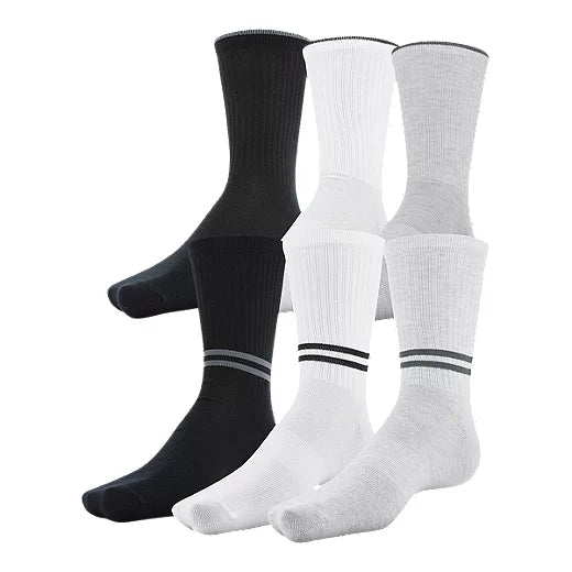 Under Armour Socks - UA Essential Lite Lightweight Crew Essential 3 Pack Supply