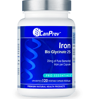 CanPrev Iron Bis-Glycinate 25 120s Hot on Sale