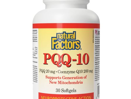 Natural Factors PQQ-10 30s Hot on Sale